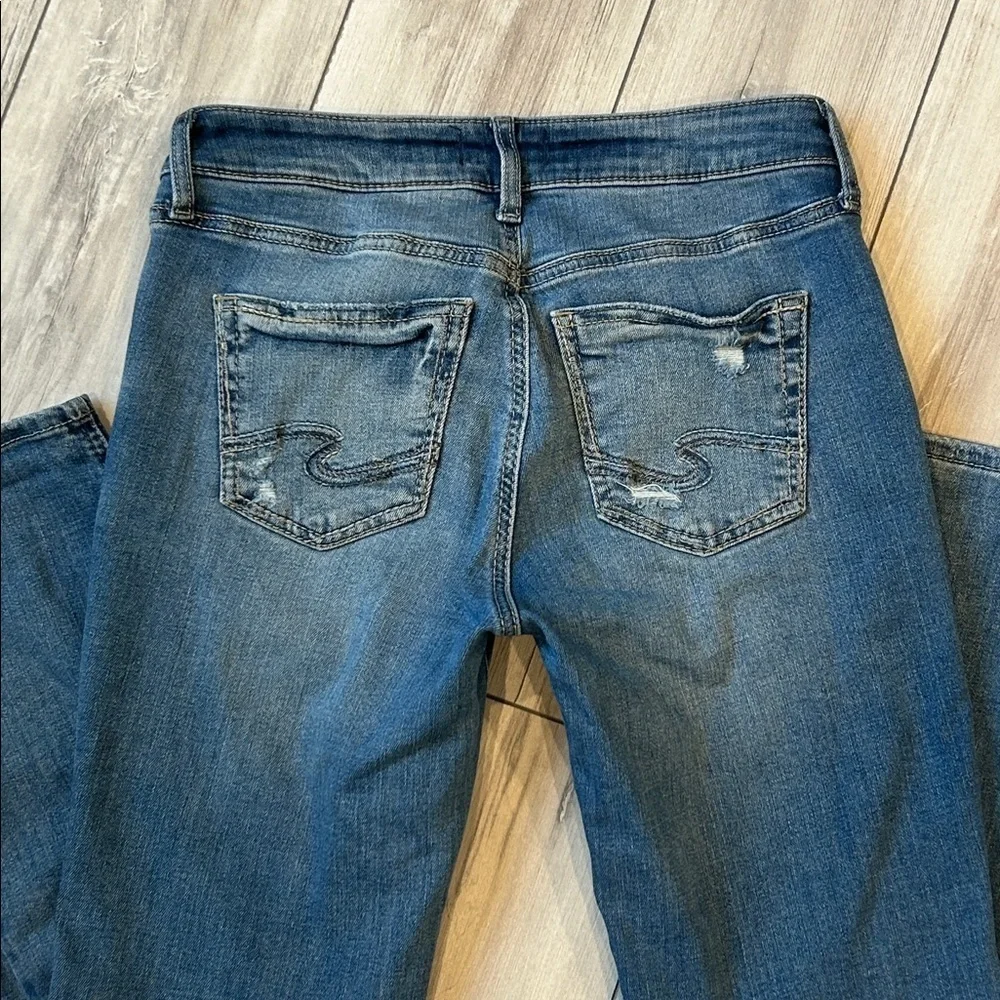 Silver Jeans Suki straight crop jeans size 29